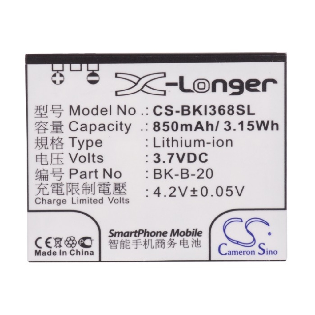 Batteria compatibile con BBK CS-BKI368SL