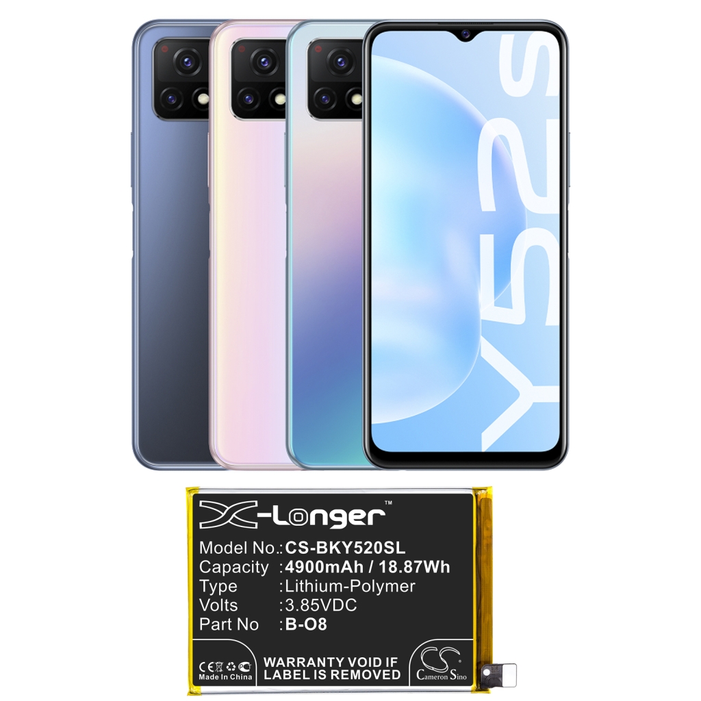 Batteria del telefono cellulare Vivo Y52s (CS-BKY520SL)