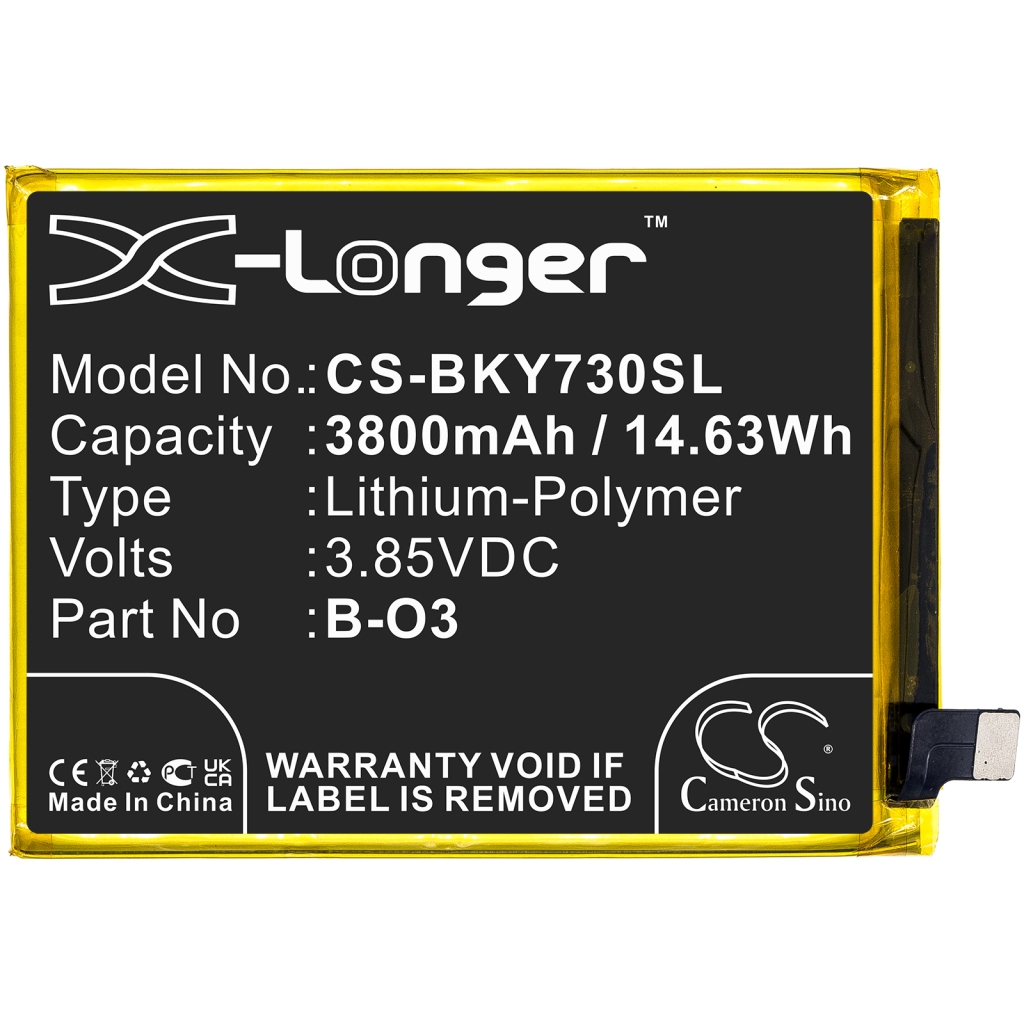 Batterie Batteria del telefono cellulare CS-BKY730SL