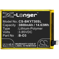 Compatible battery replacement for Vivo B-O3