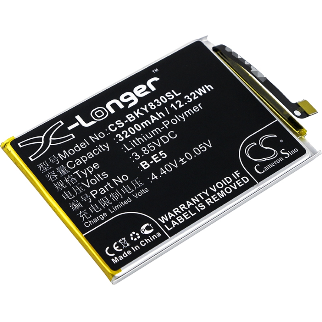 Batterie Batteria del telefono cellulare CS-BKY830SL