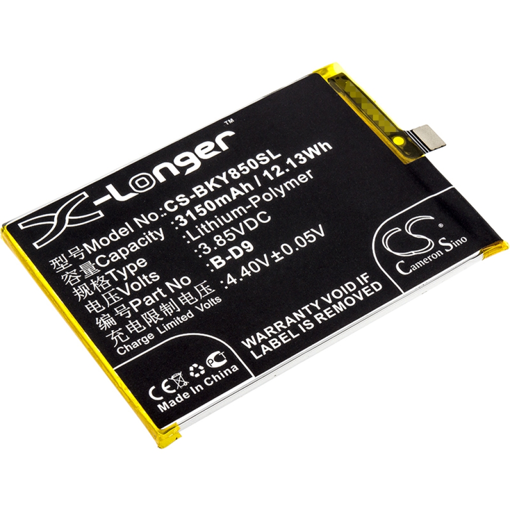 Batterie Batteria del telefono cellulare CS-BKY850SL