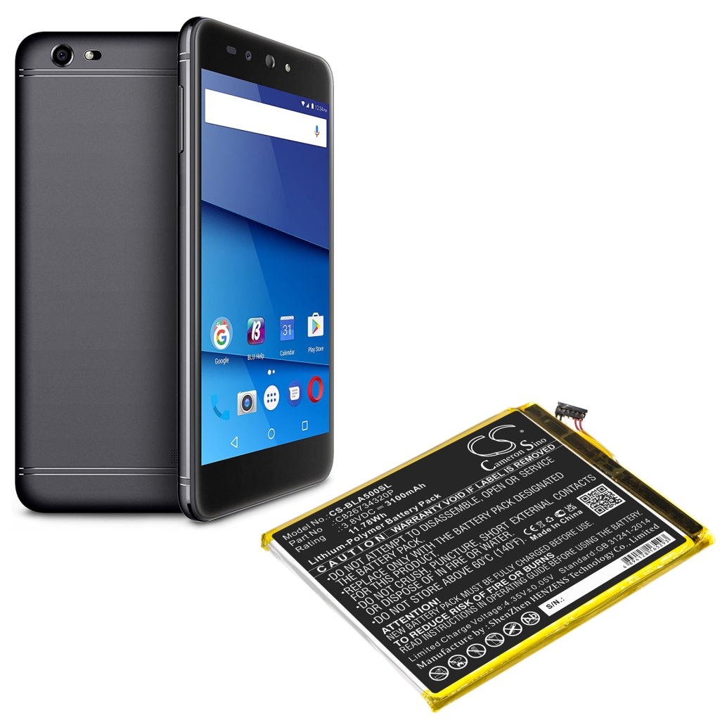 Sostituzione della batteria compatibile per BLU C826734320P
