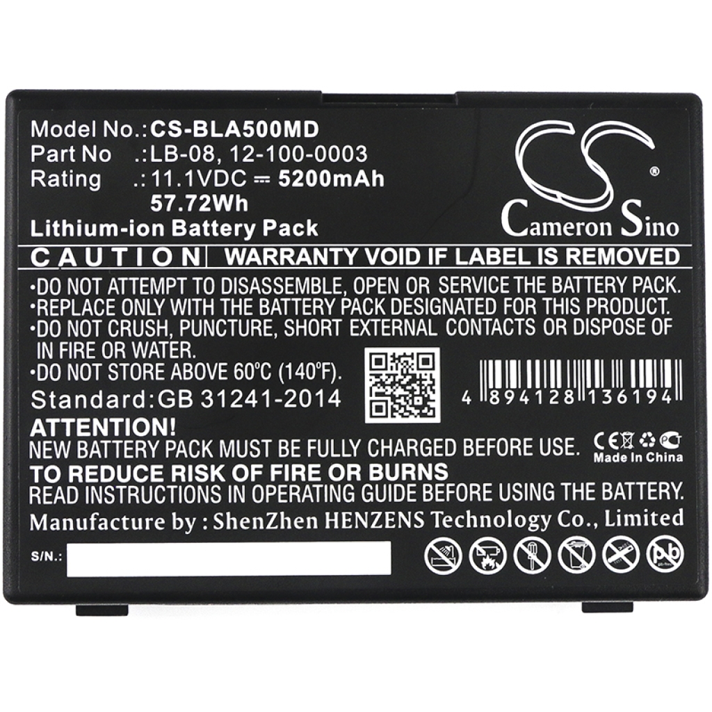 Batterie Sostituisce LB-08