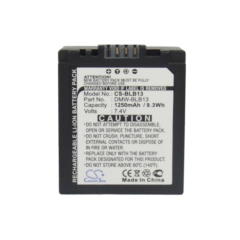 Batterie Sostituisce DMW-BLB13E
