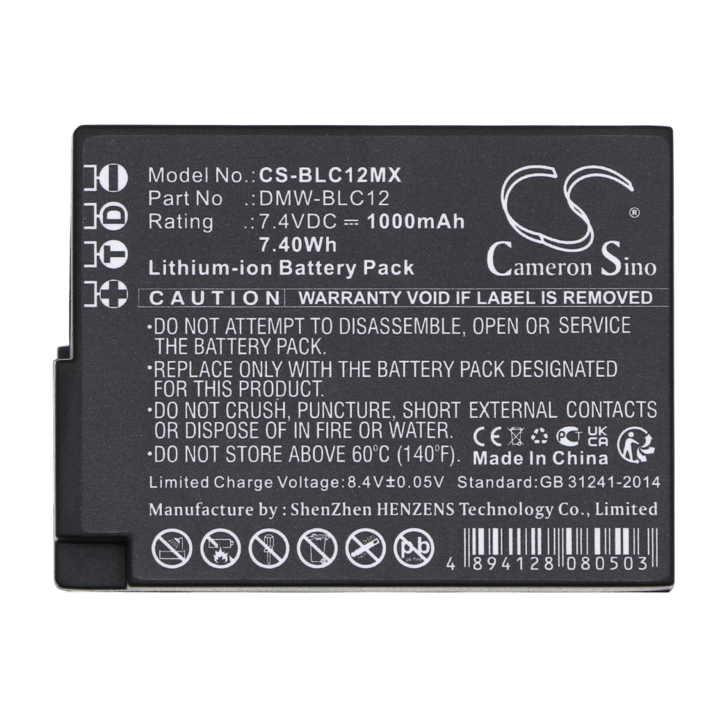 Camera Battery Panasonic Lumix DMC-G5K