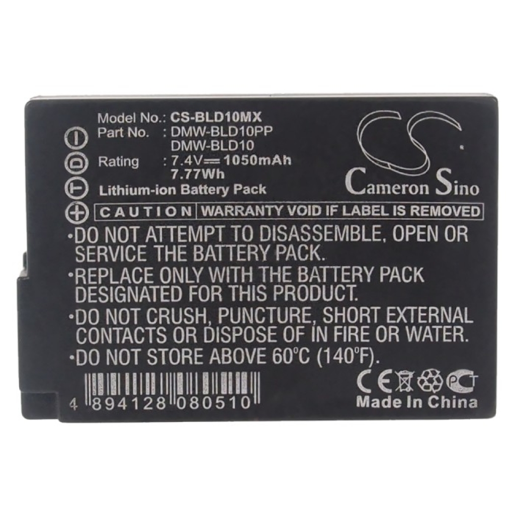 Camera Battery Panasonic Lumix DMC-ZS7S