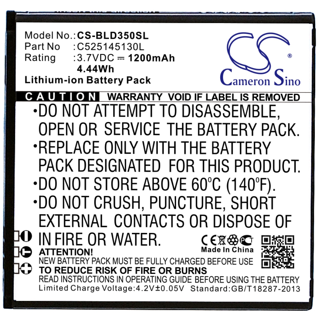 Sostituzione della batteria compatibile per BLU C525145130L,C535143130T