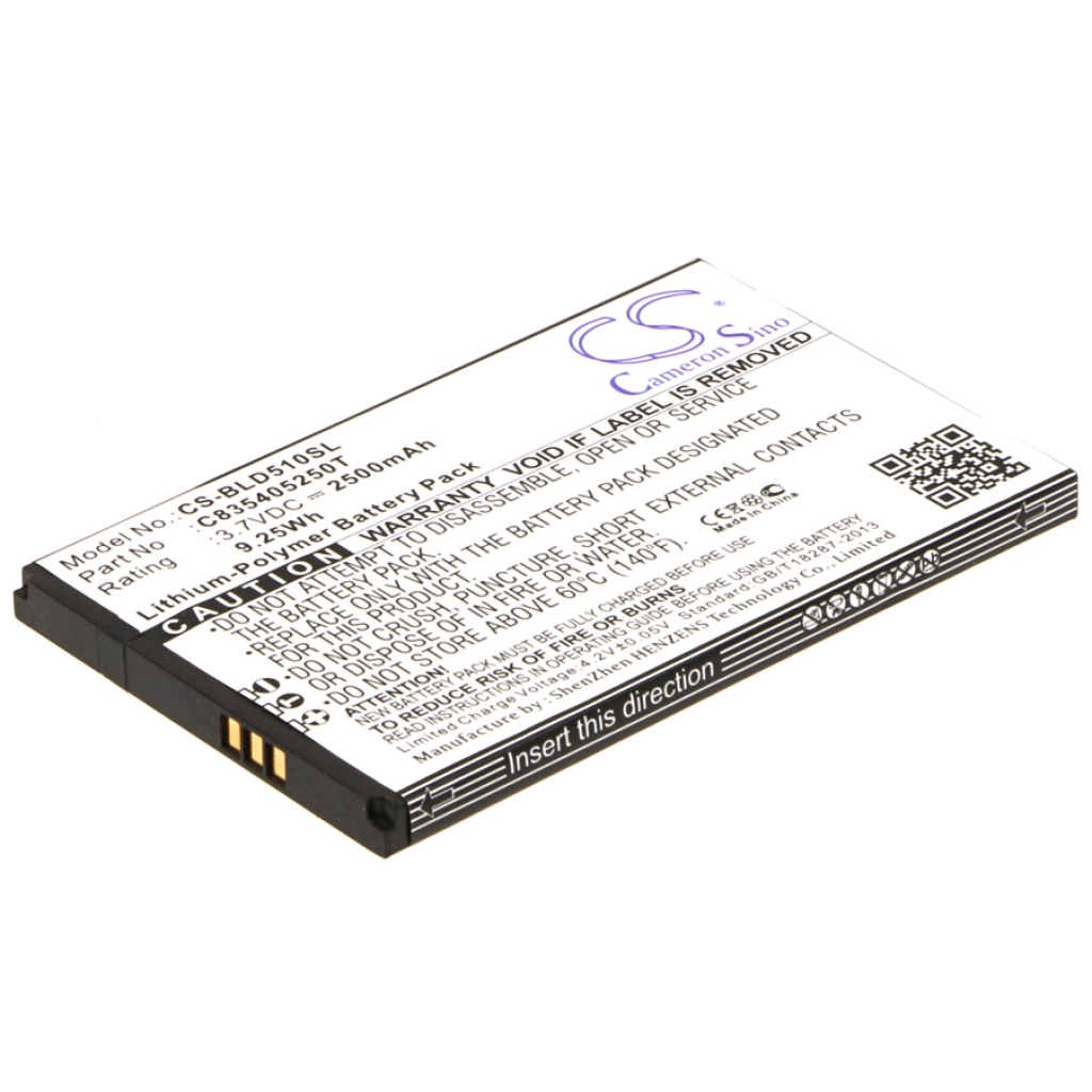 Sostituzione della batteria compatibile per BLU C835405250T