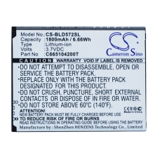 Sostituzione della batteria compatibile per BLU C665104200T,C765804200L