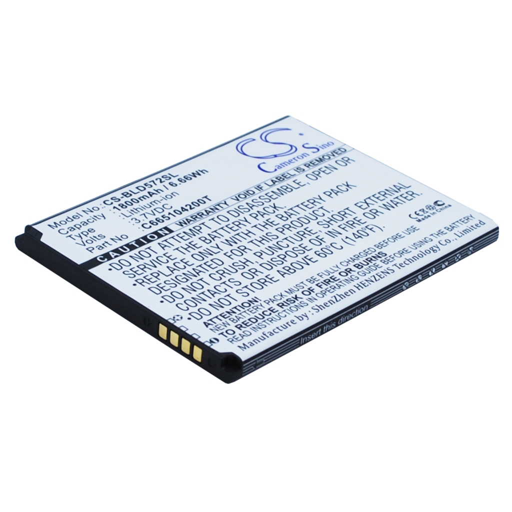 Sostituzione della batteria compatibile per BLU C665104200T,C765804200L