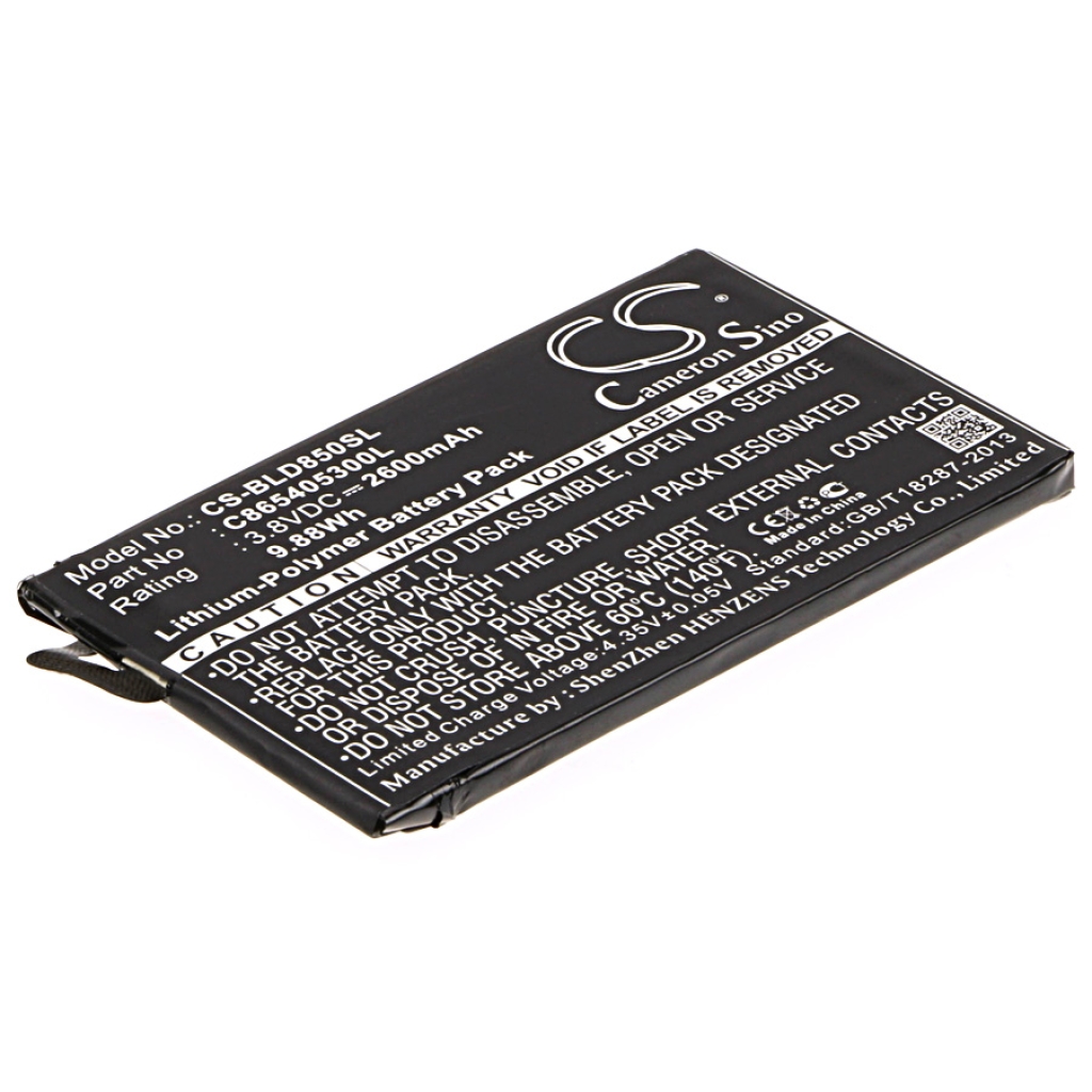 Sostituzione della batteria compatibile per BLU C865405300L,SL1805A