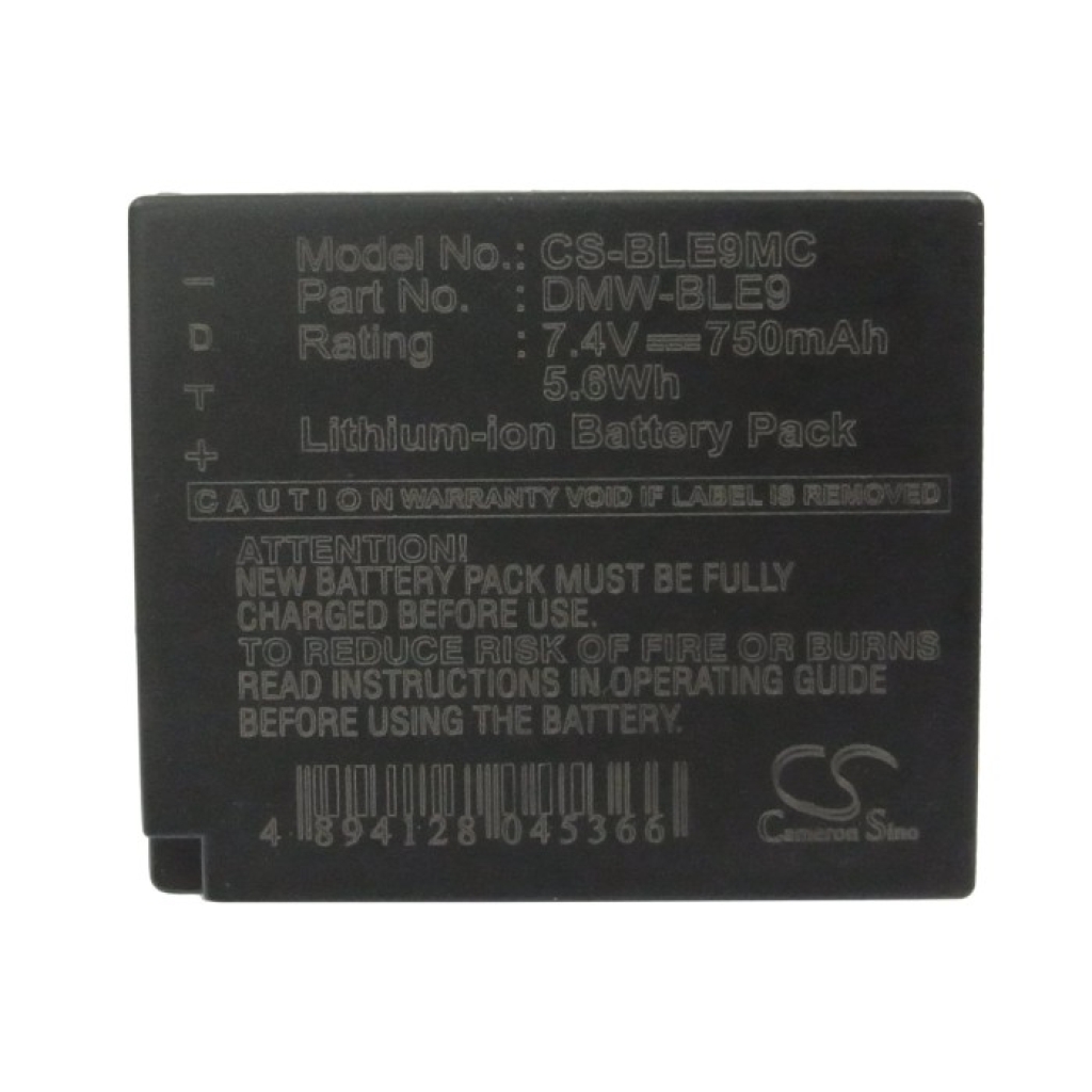 Batteria della fotocamera Panasonic CS-BLE9MC