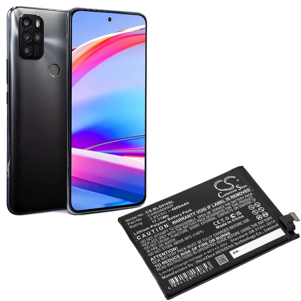 Compatible battery replacement for BLU C496588490P