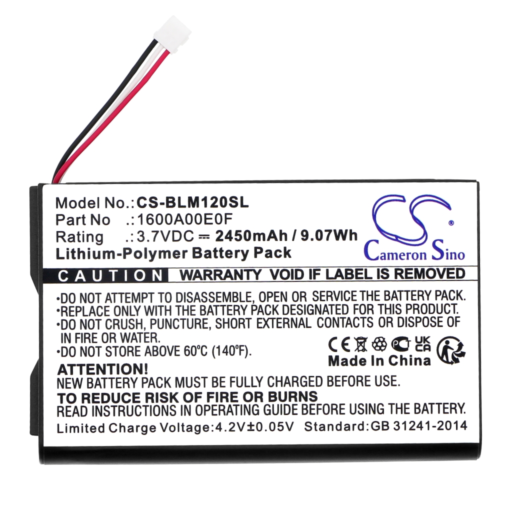 Sostituzione della batteria compatibile per BOSCH 1 600 A00 E0F,1600A00E0F