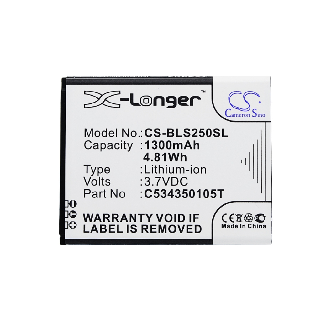 Batteria compatibile con BLU CS-BLS250SL