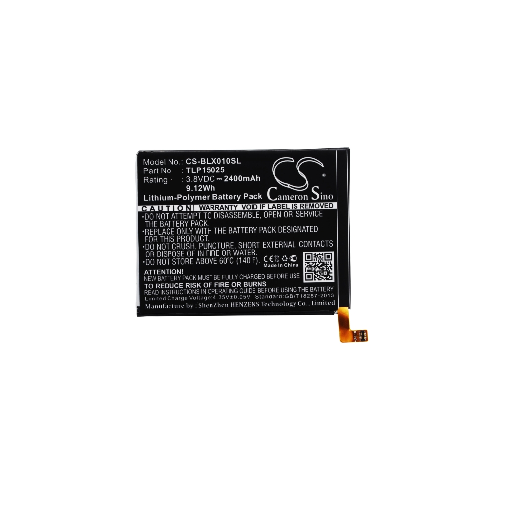 Battery compatible with BLU