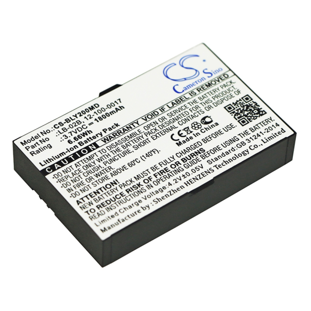 Batterie Sostituisce 12-100-0017