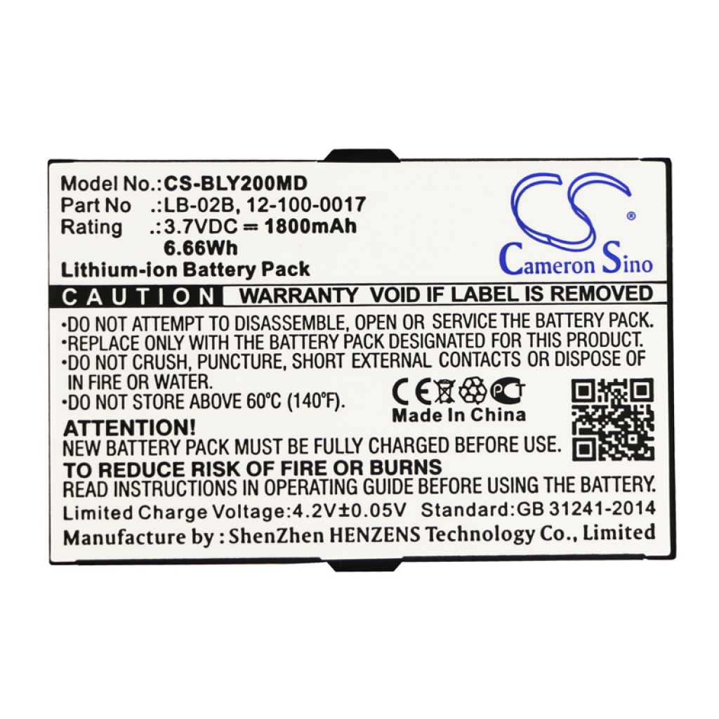 Batterie Sostituisce LB-02B