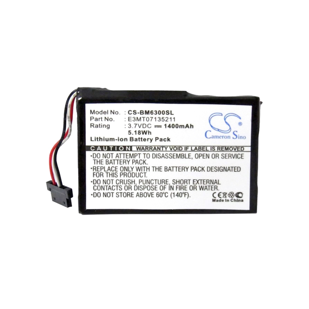 Batteria GPS, navigatore MICROMAXX CS-BM6300SL