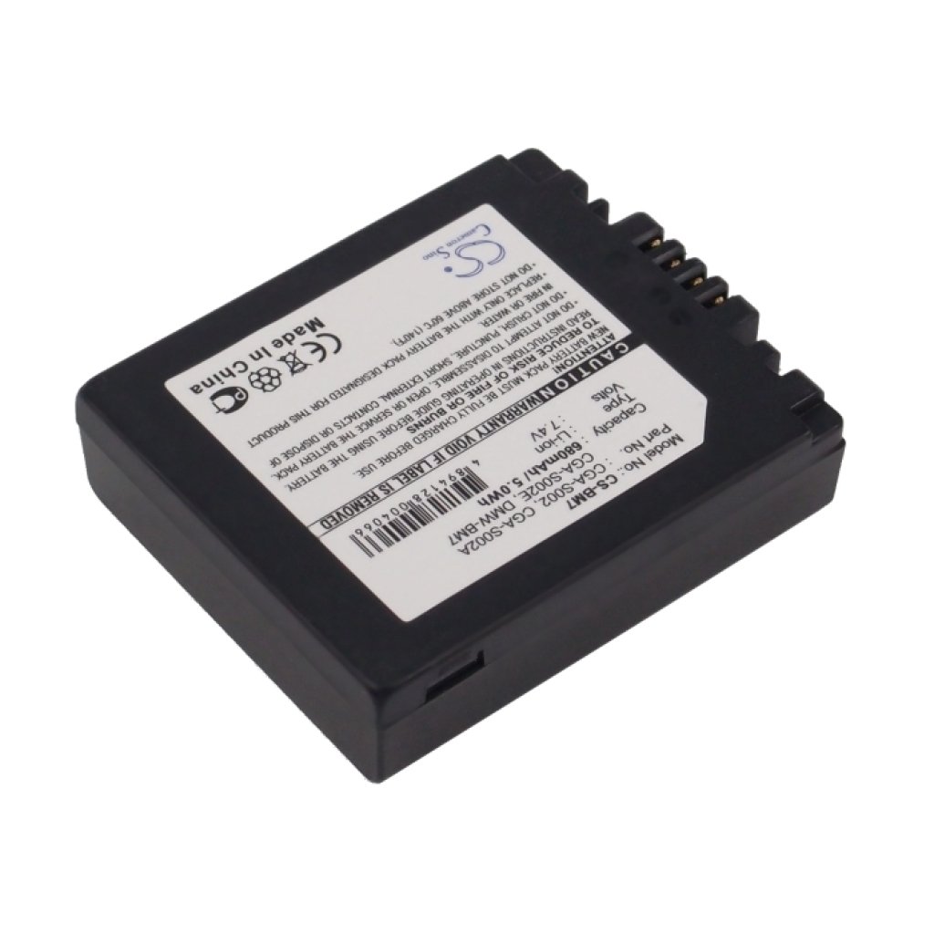 Batterie Sostituisce CGA-S002A/1B