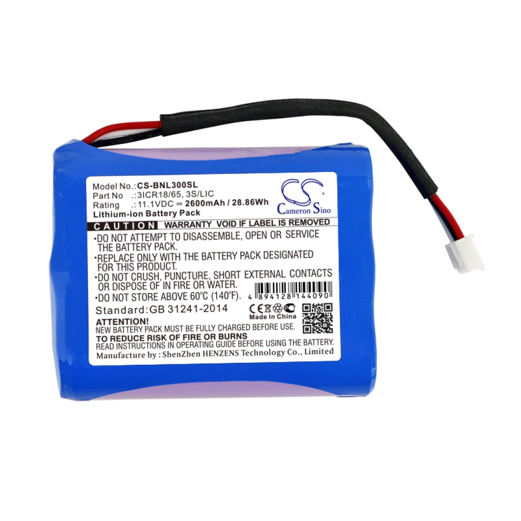 Batterie Batteria medica CS-BNL300SL