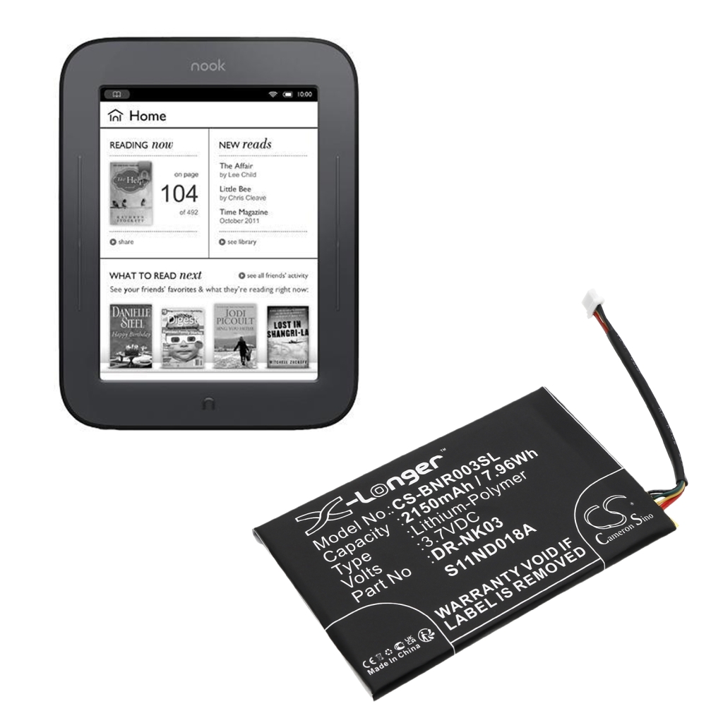 Sostituzione della batteria compatibile per Barnes 