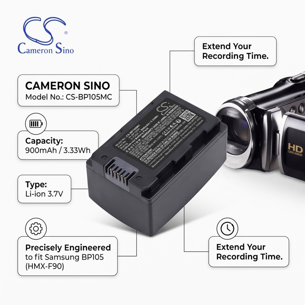 Battery compatible with Samsung