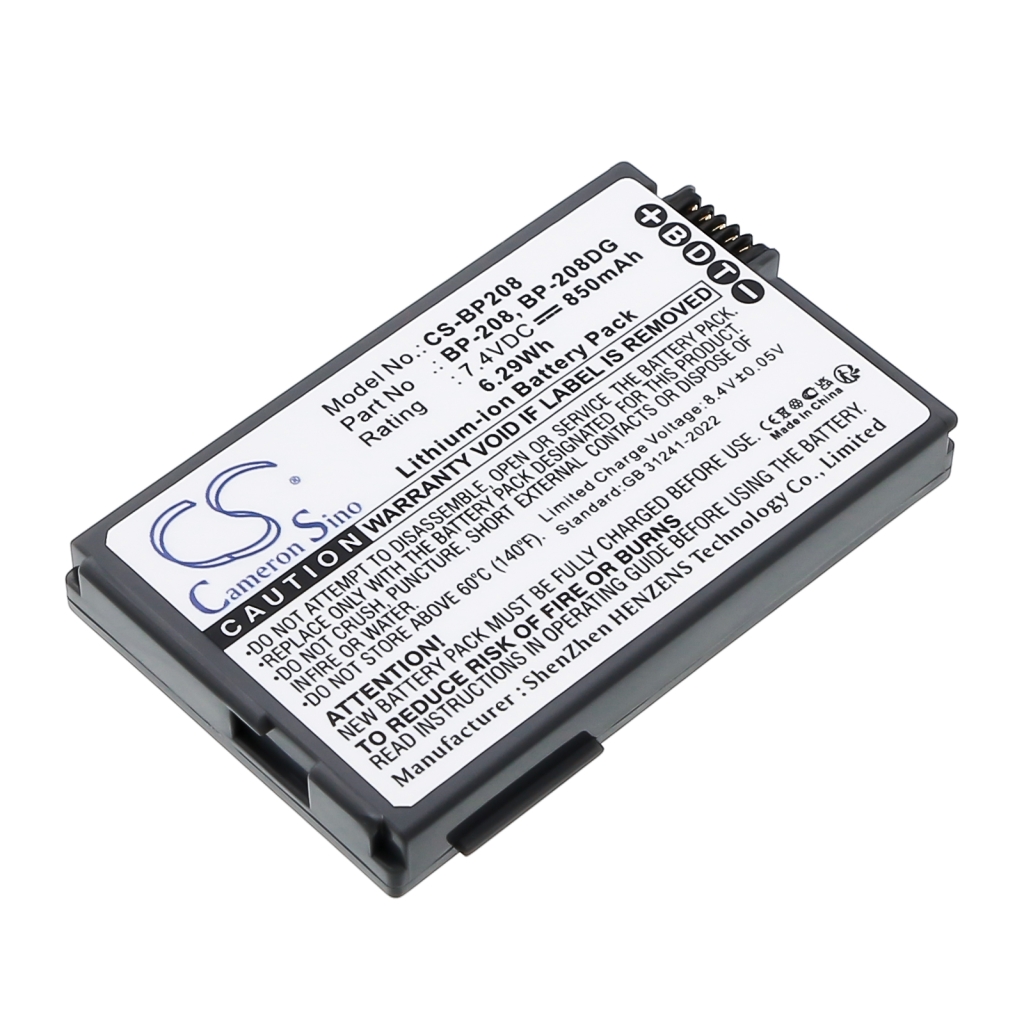 Batteria della fotocamera Canon CS-BP208