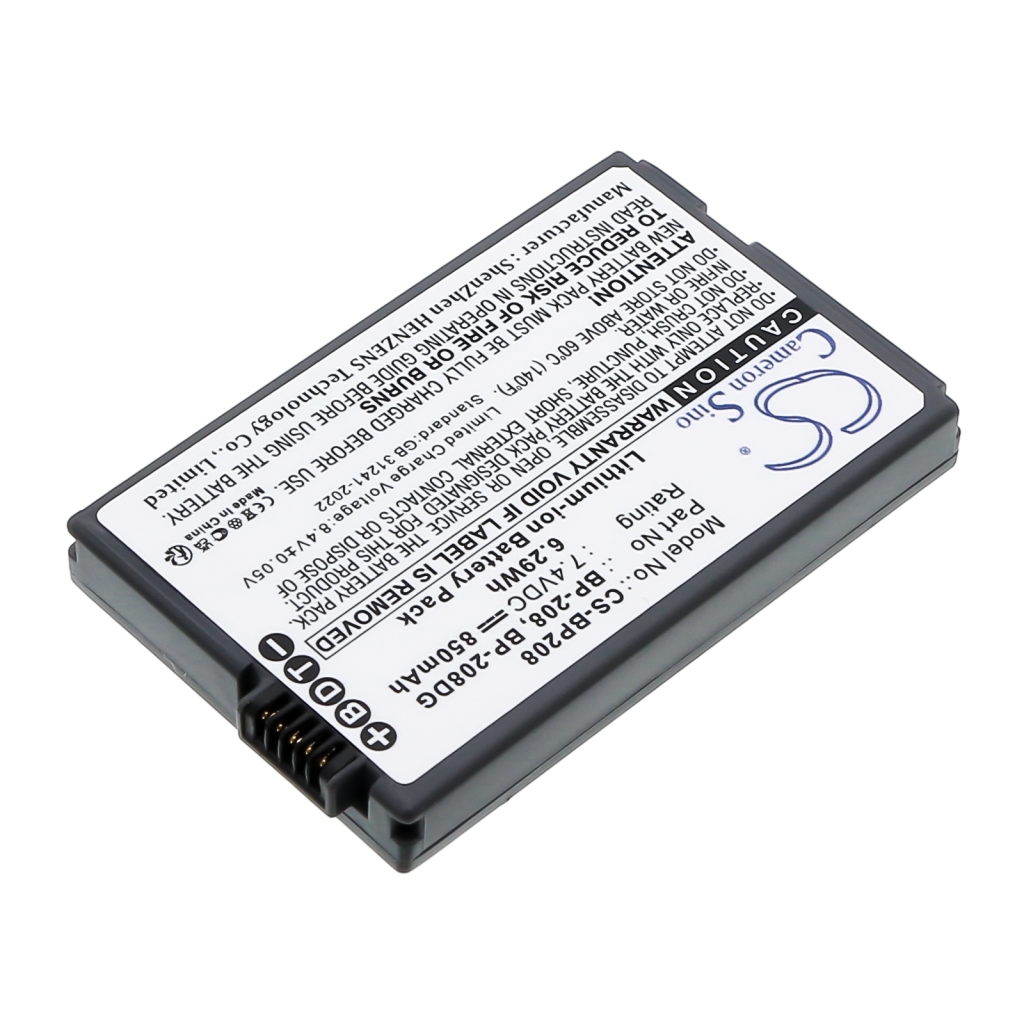 Batteria della fotocamera Canon CS-BP208