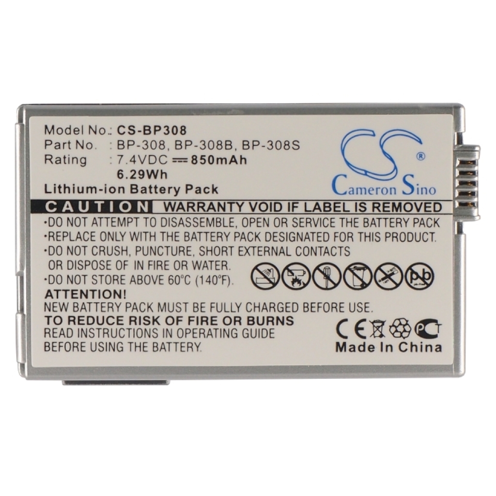 Batterie Sostituisce BP-308S