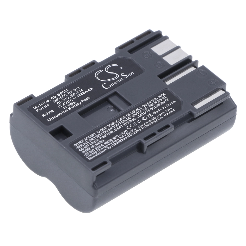 Batteria della fotocamera Canon ZR70MC