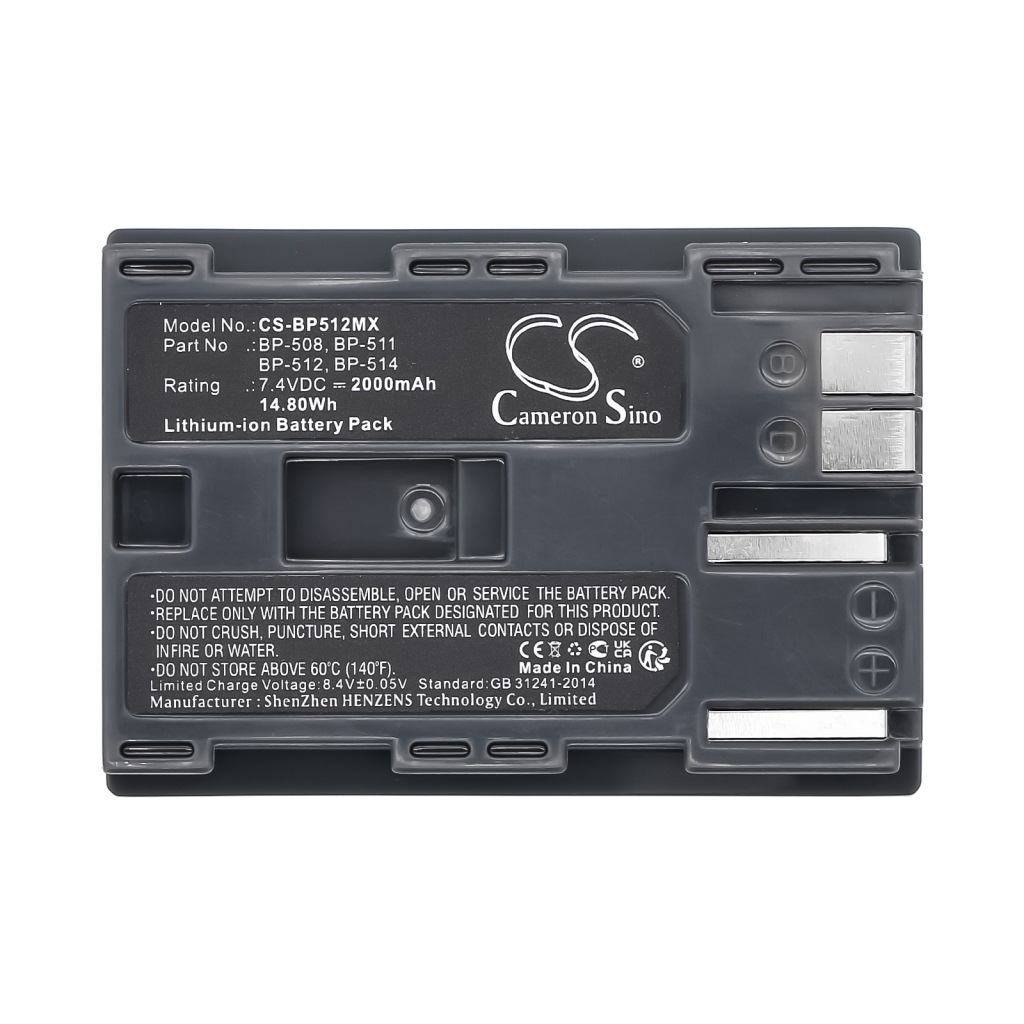 Batterie Sostituisce BP-508