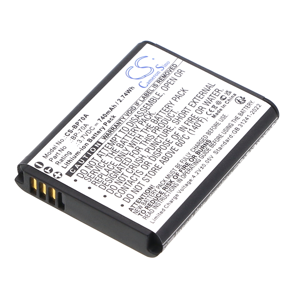 Batterie Sostituisce BP-70EP