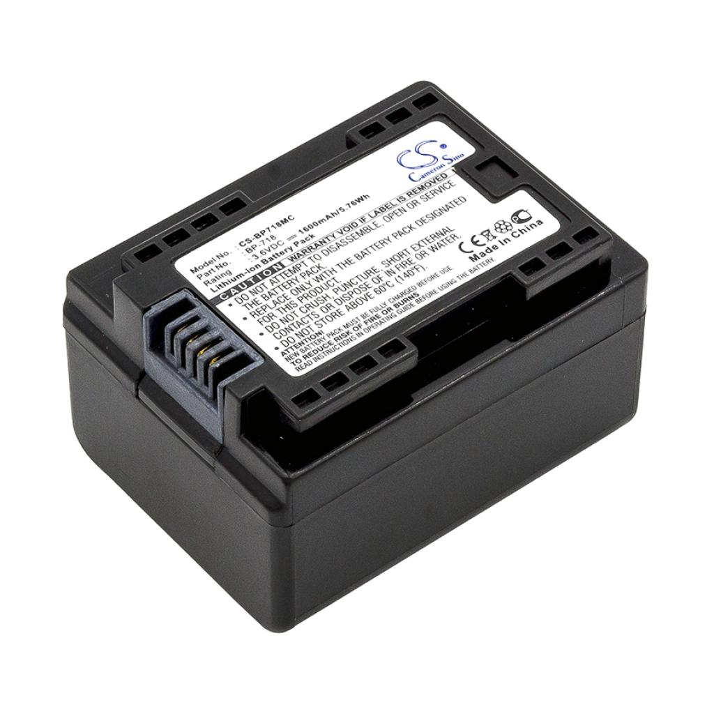 Batteria della fotocamera Canon VIXIA HF R32