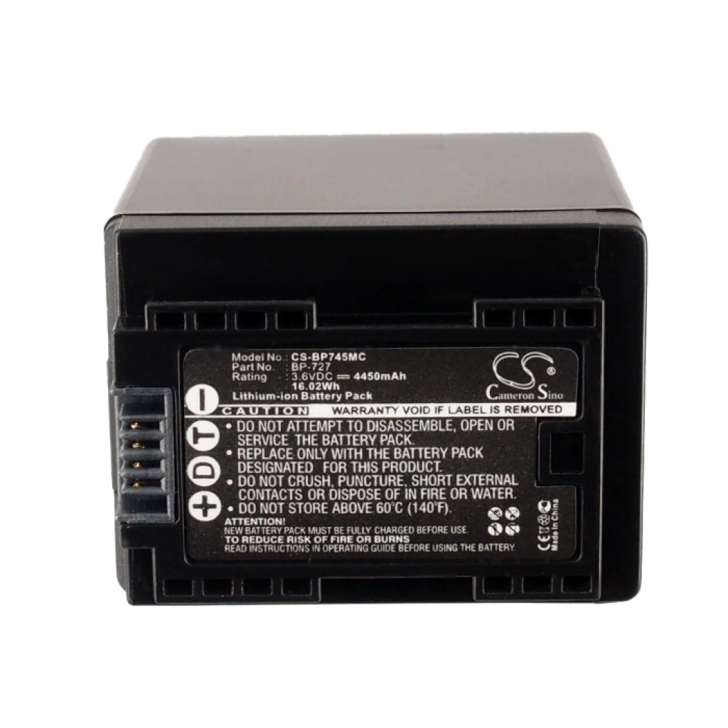 Batteria della fotocamera Canon VIXIA HF M506