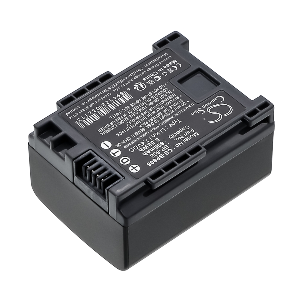 Sostituzione della batteria compatibile per Canon 2740B002,BP-808