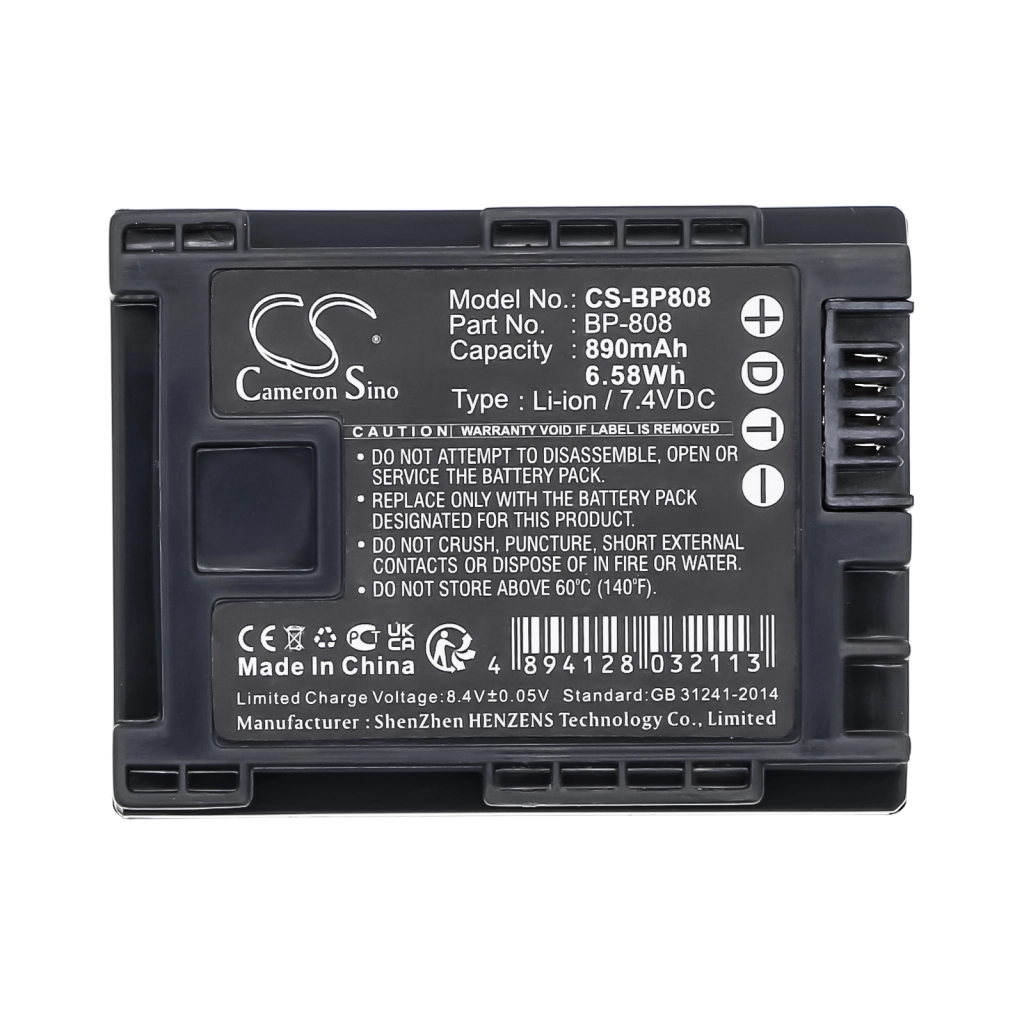 Batteria della fotocamera Canon VIXIA HF S21