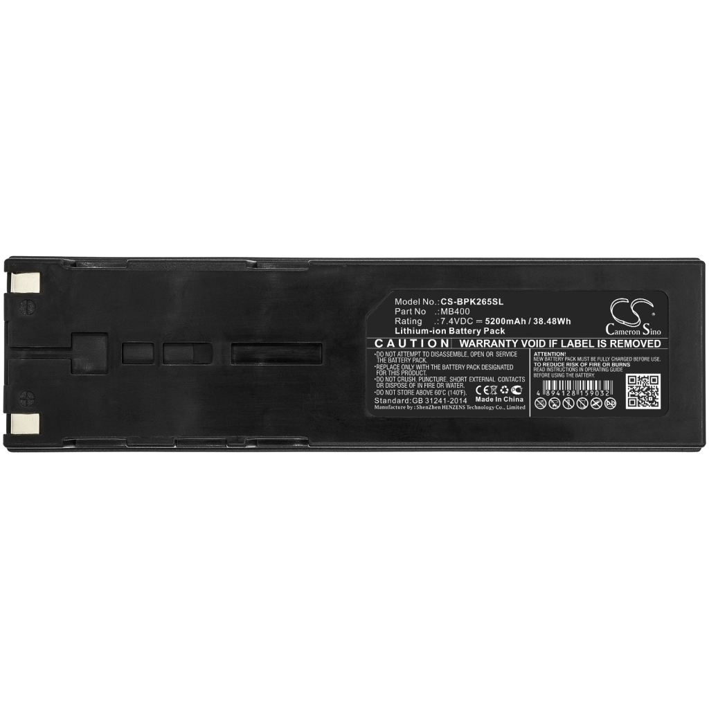 Sostituzione della batteria compatibile per Bk precision MB400