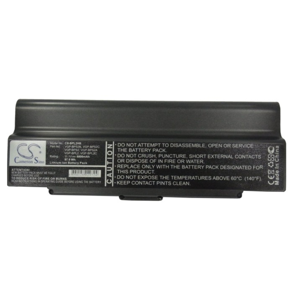 Notebook battery Sony VAIO VGN-FE590