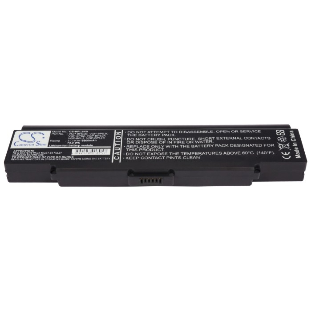 Notebook battery Sony VAIO VGN-FS115Z