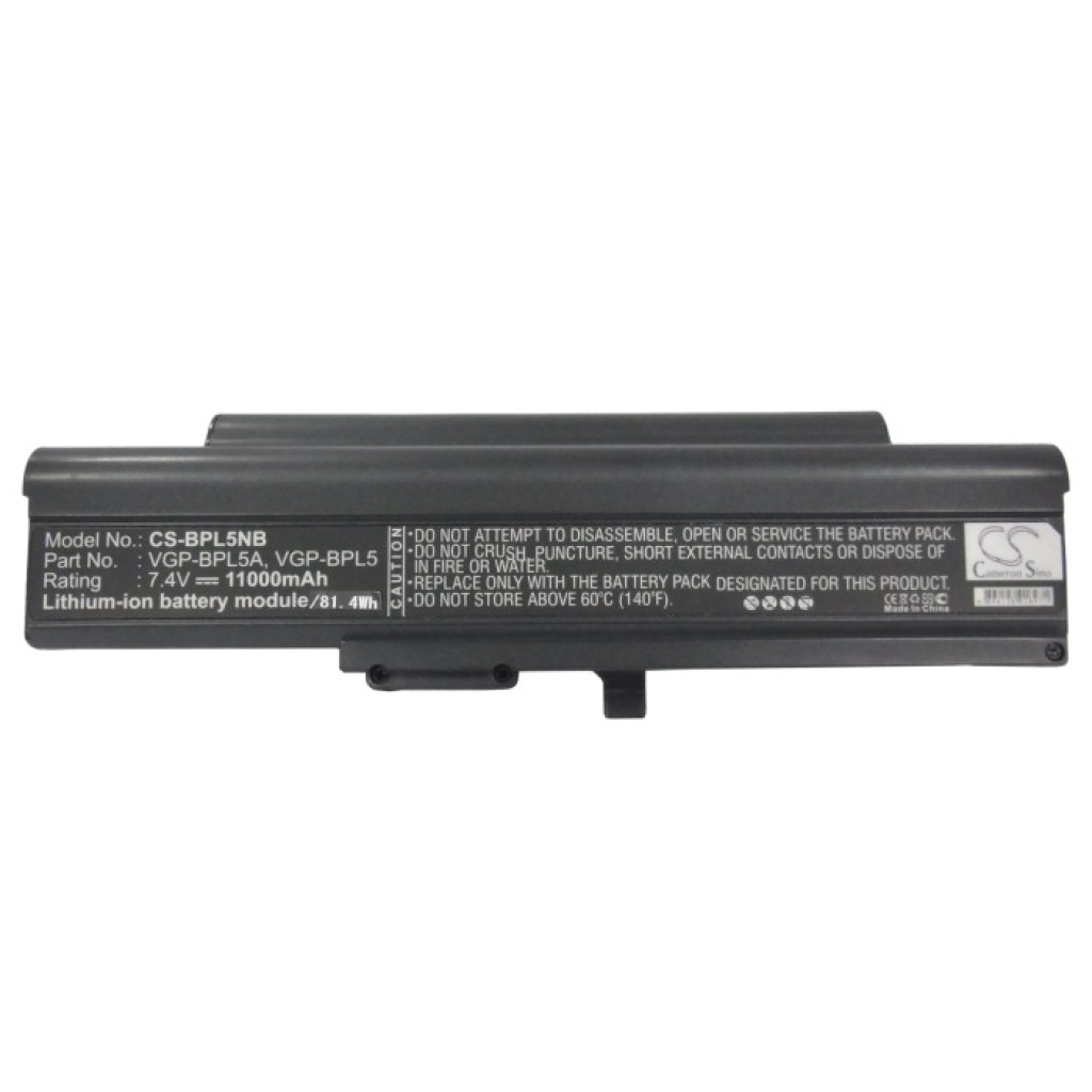 Notebook battery Sony VAIO VGN-TX90PS