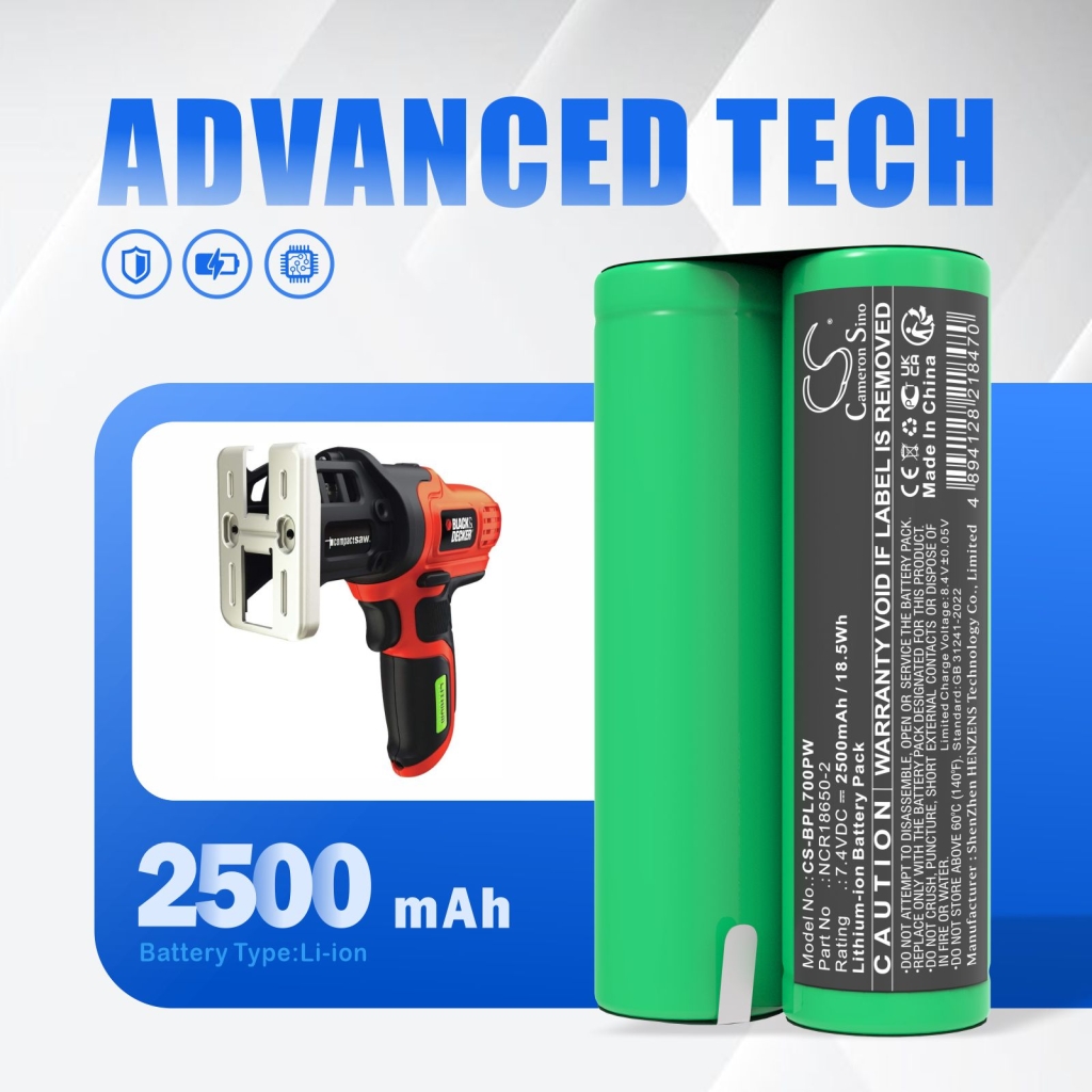 Batteria industriale Black & decker CS-BPL700PW