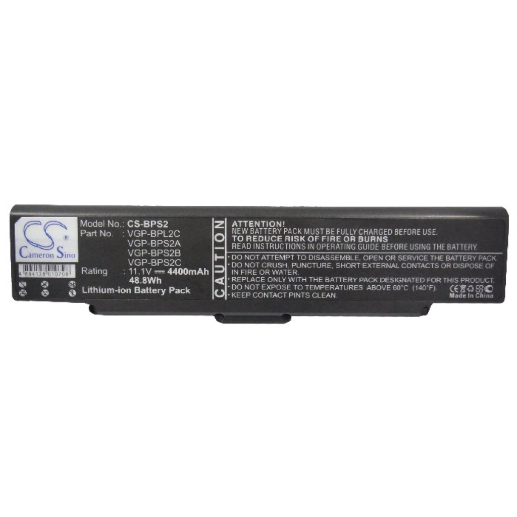 Notebook battery Sony VAIO VGN-SZ433NB