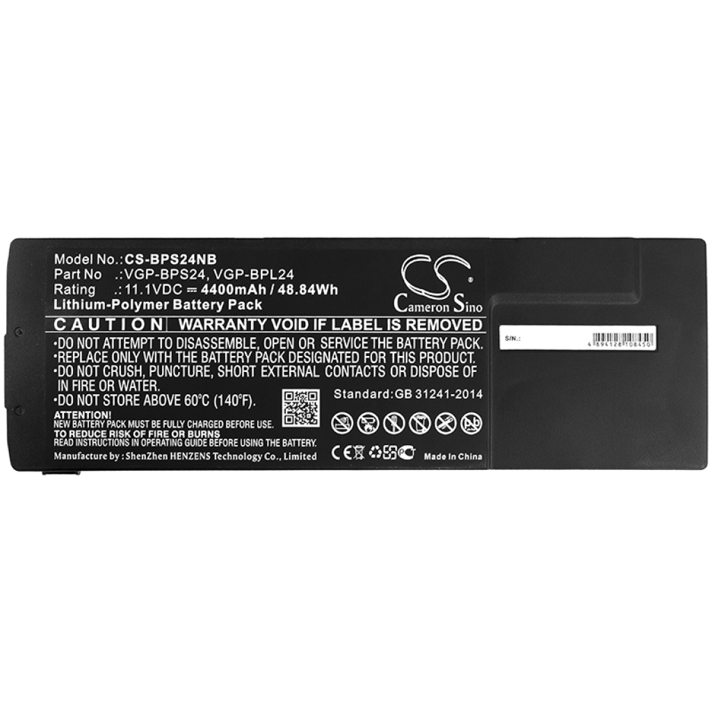 Notebook battery Sony VAIO SVT13138CCS