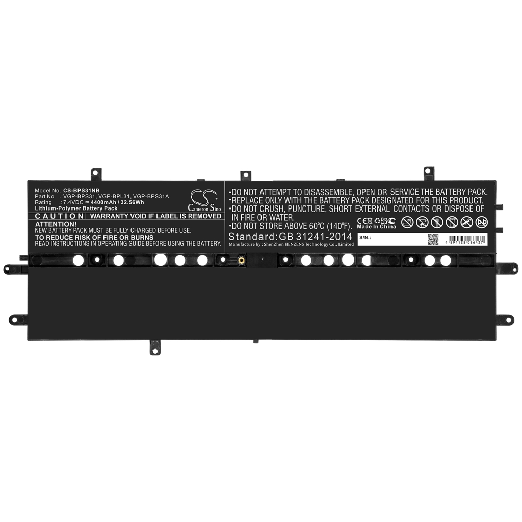 Batteria notebook Sony SVD11215CH (CS-BPS31NB)