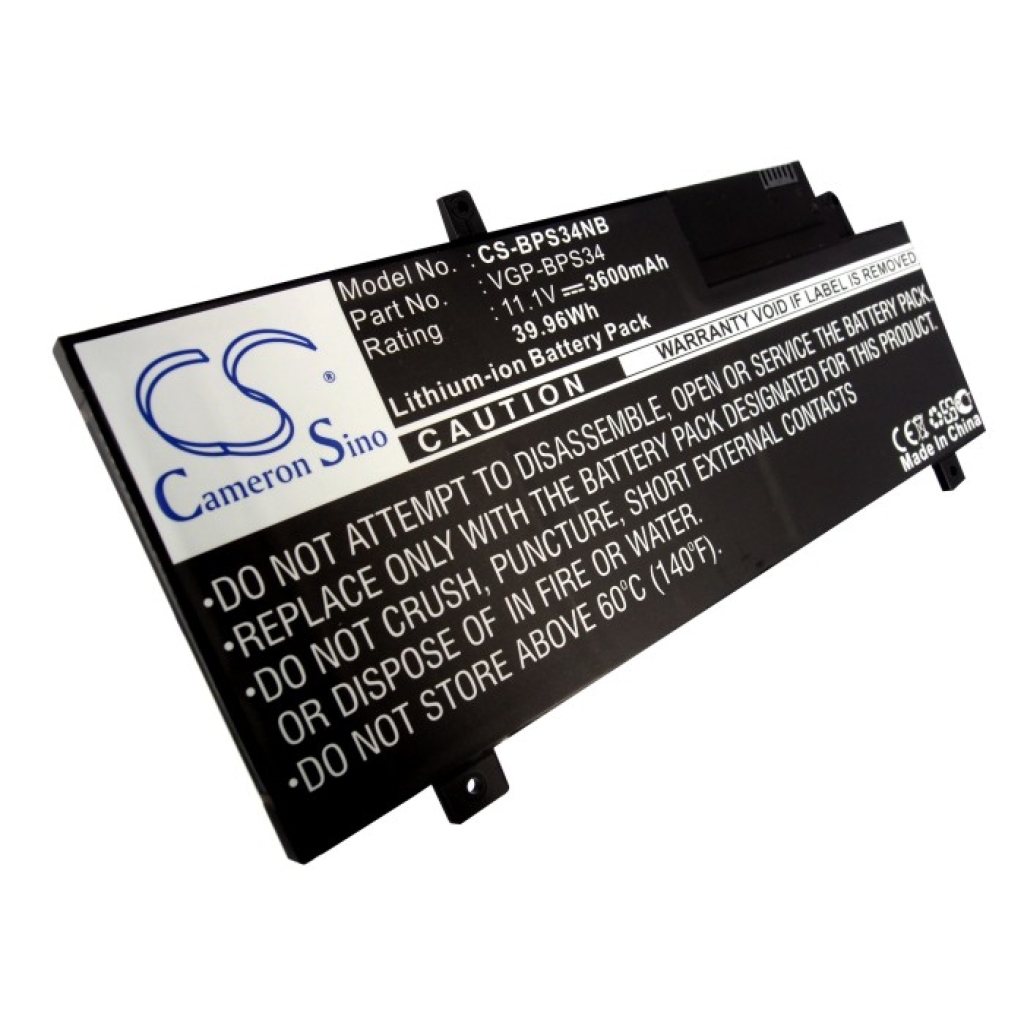 Batterie Sostituisce VGP-BPS34