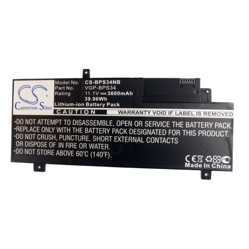 Batterie Sostituisce VGP-BPS34