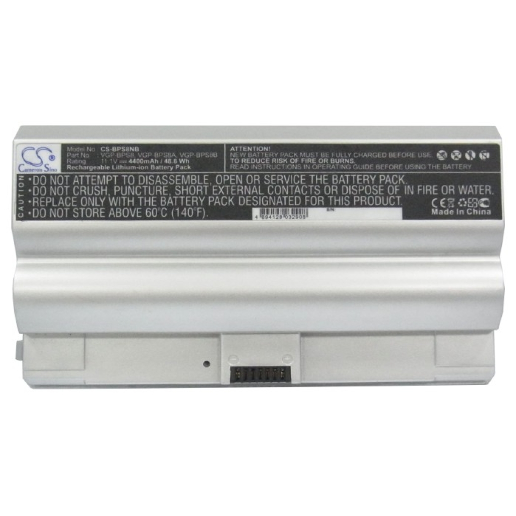 Batterie Sostituisce VGP-BPS8