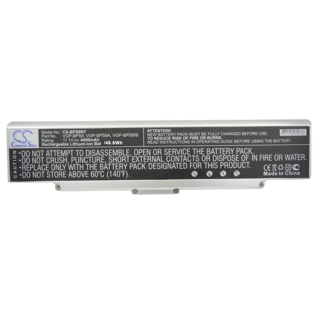 Notebook battery Sony VAIO VGN-NR310E